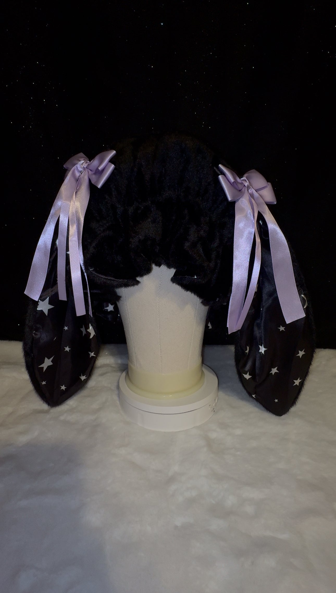 Starry Night Bunny Bonnet