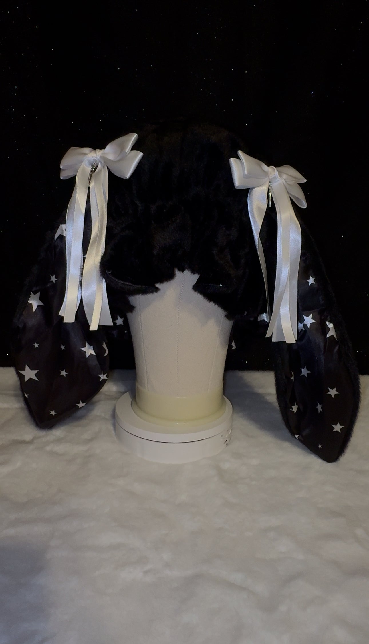 Starry Night Bunny Bonnet