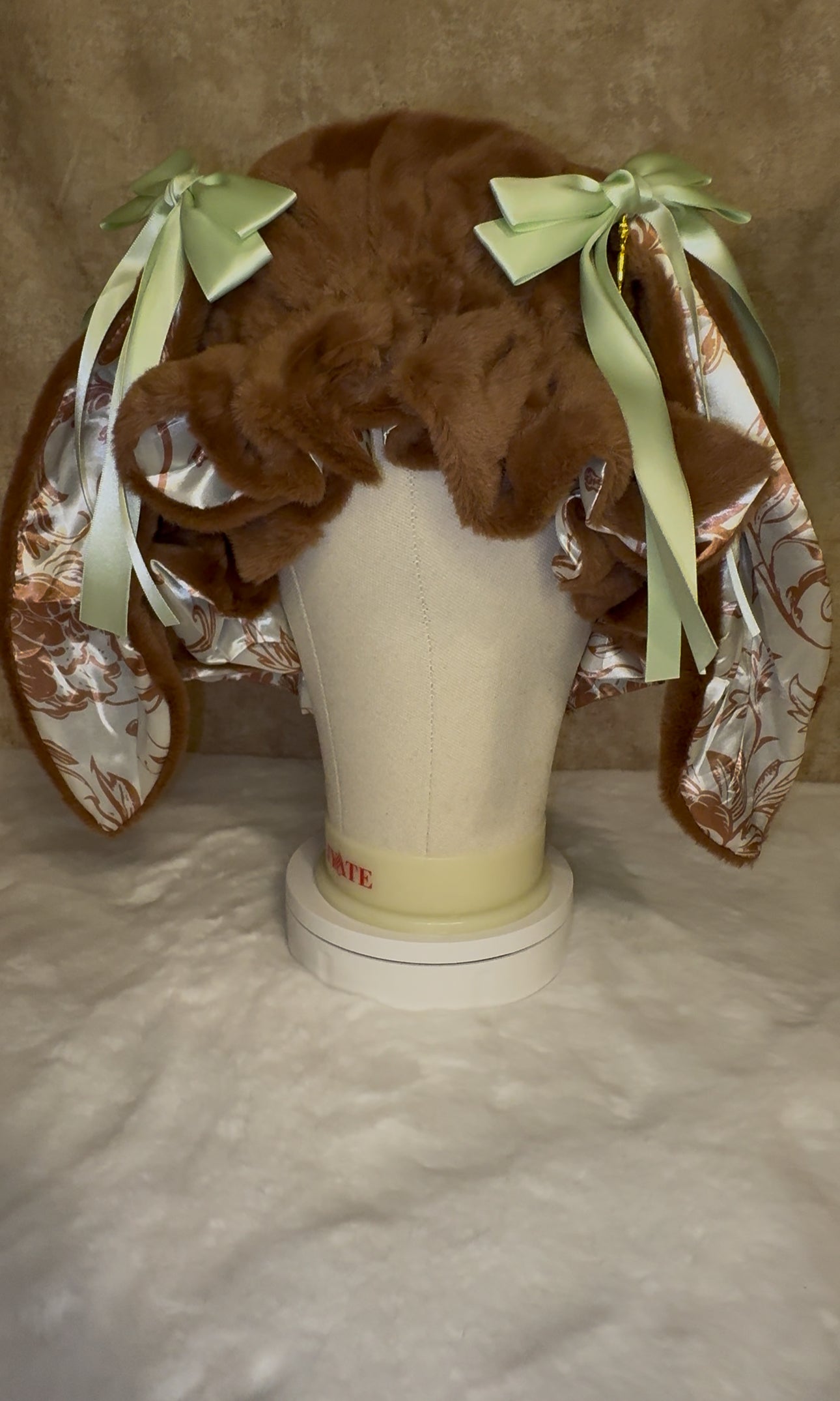 PRE-ORDER Floral bunny Bonnet
