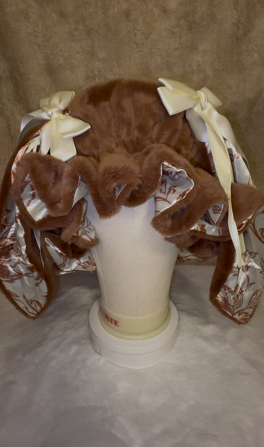 PRE-ORDER Floral bunny Bonnet